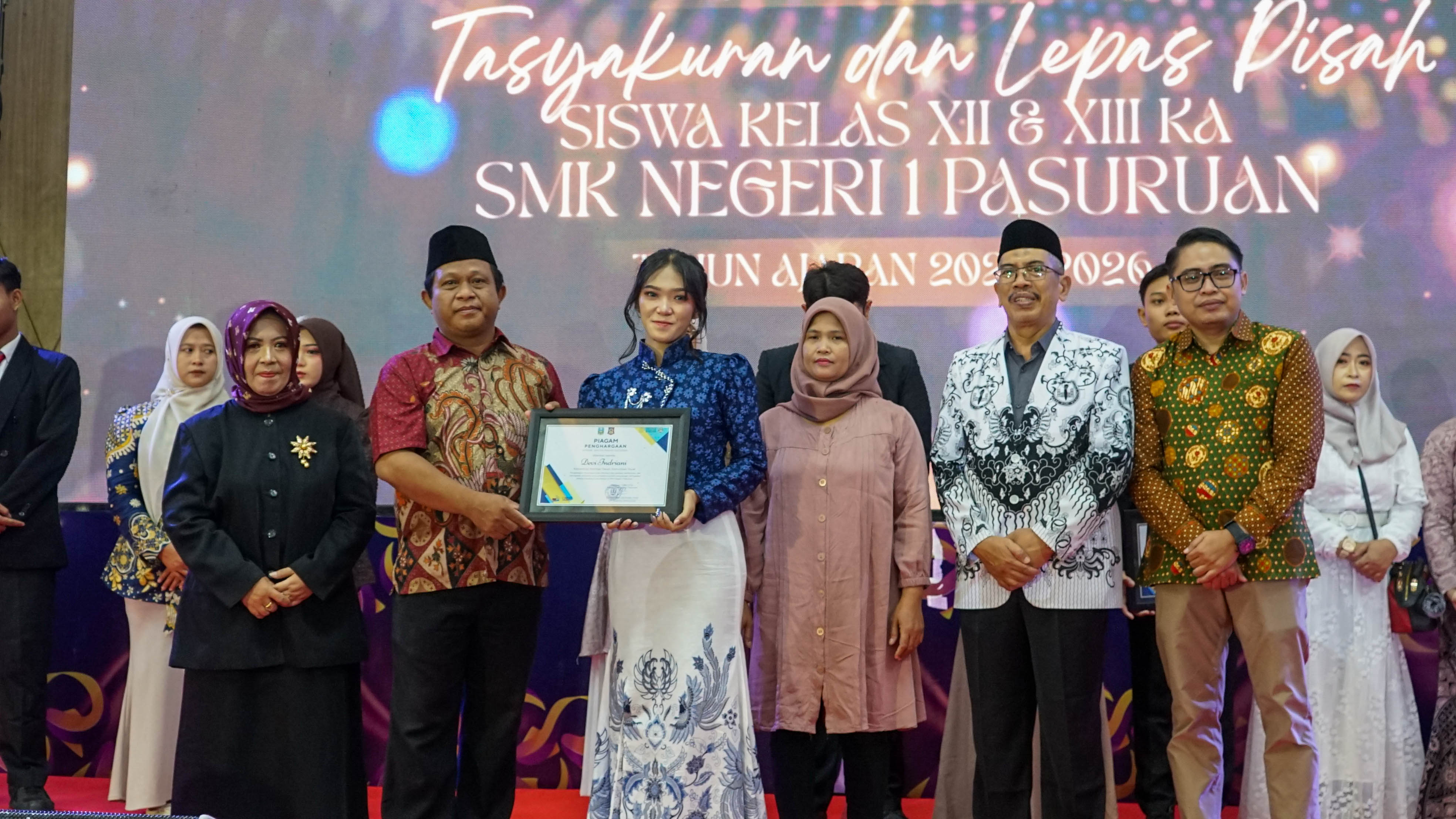 Tasyakuran dan Lepas Pisah Siswa Kelas XII & XII KA SMK NEGERI PASURUAN Tahun Ajaran 2025/2026