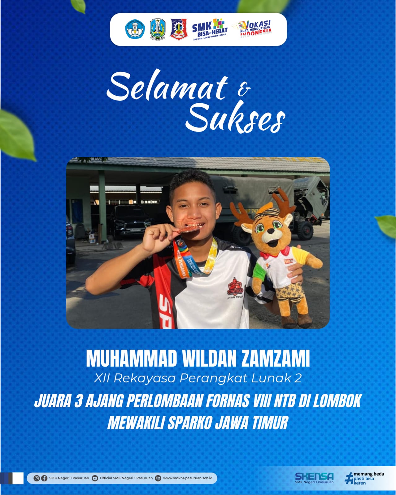 Ajang Festival Olahraga Rekreasi Nasional (FORNAS).