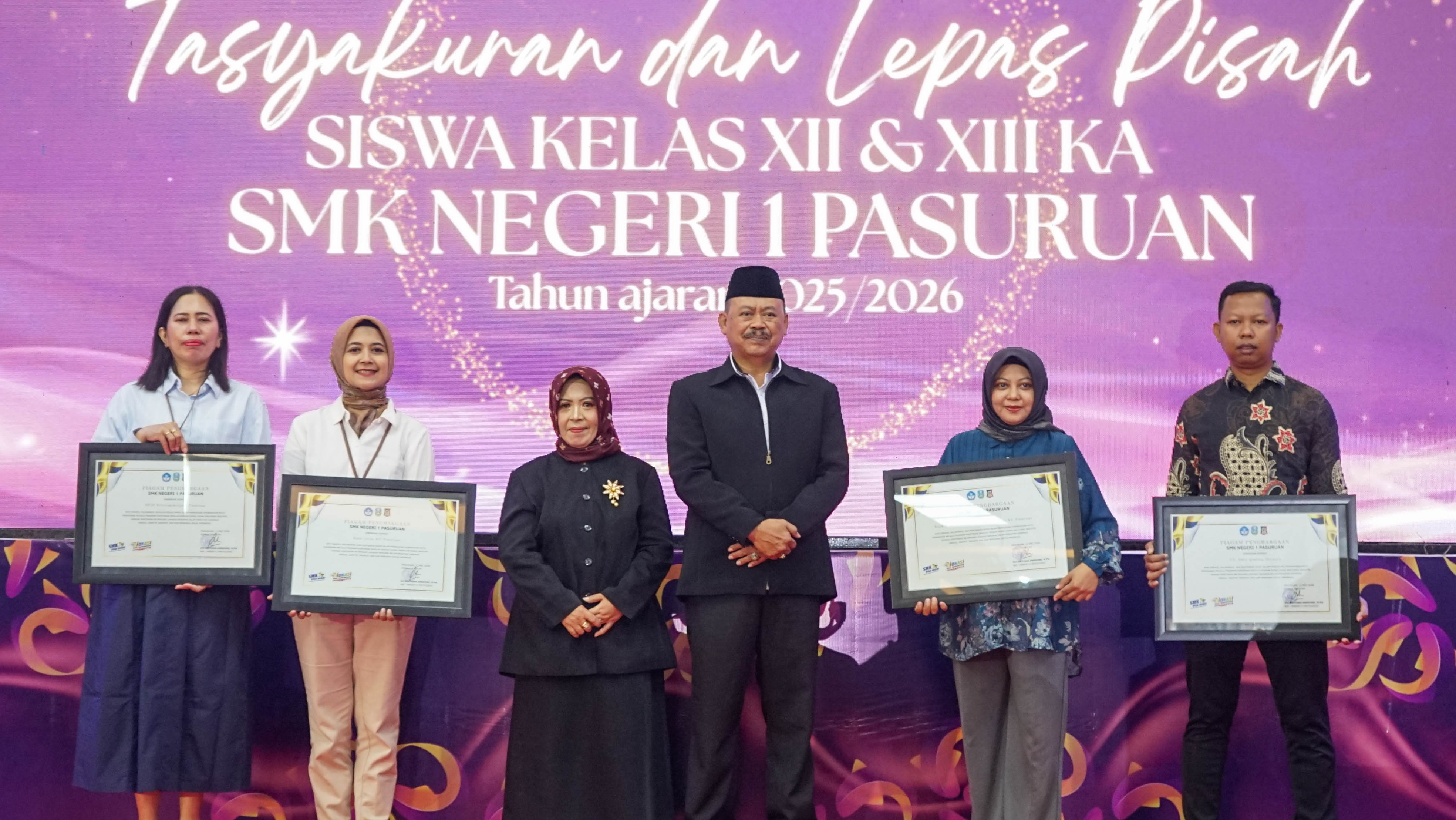 Tasyakuran dan Lepas Pisah Siswa Kelas XII & XII KA SMK NEGERI PASURUAN Tahun Ajaran 2025/2026