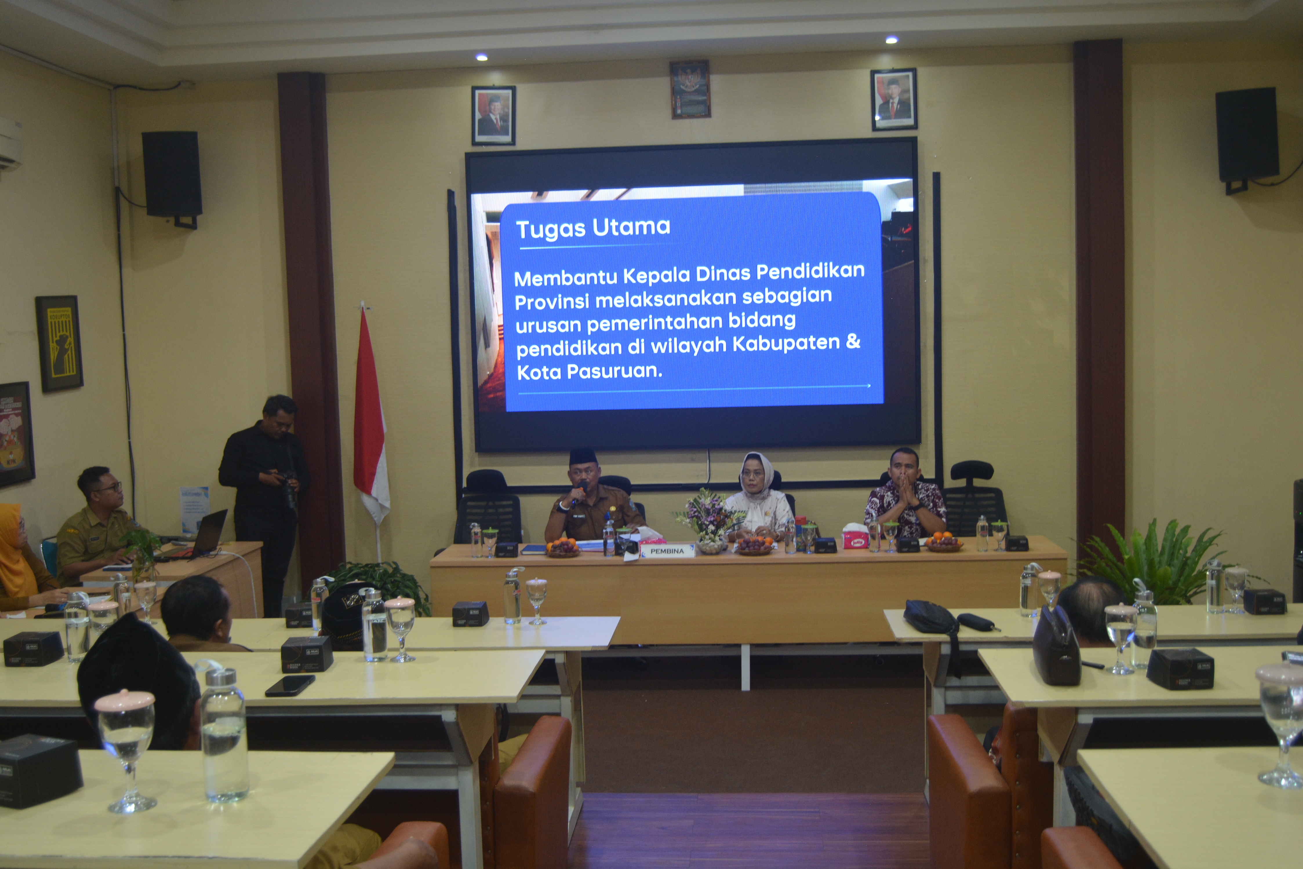Kunjungan Kerja KOMISI E ( KESRA ) DPRD Provinsi Jawa Timur Bersama Cabang Dinas Provinsi Jawa Timur