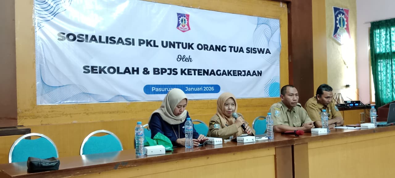 SOSIALISASI PKL BAGI WALI MURID KELAS XI RPL SMK NEGERI 1 PASURUAN