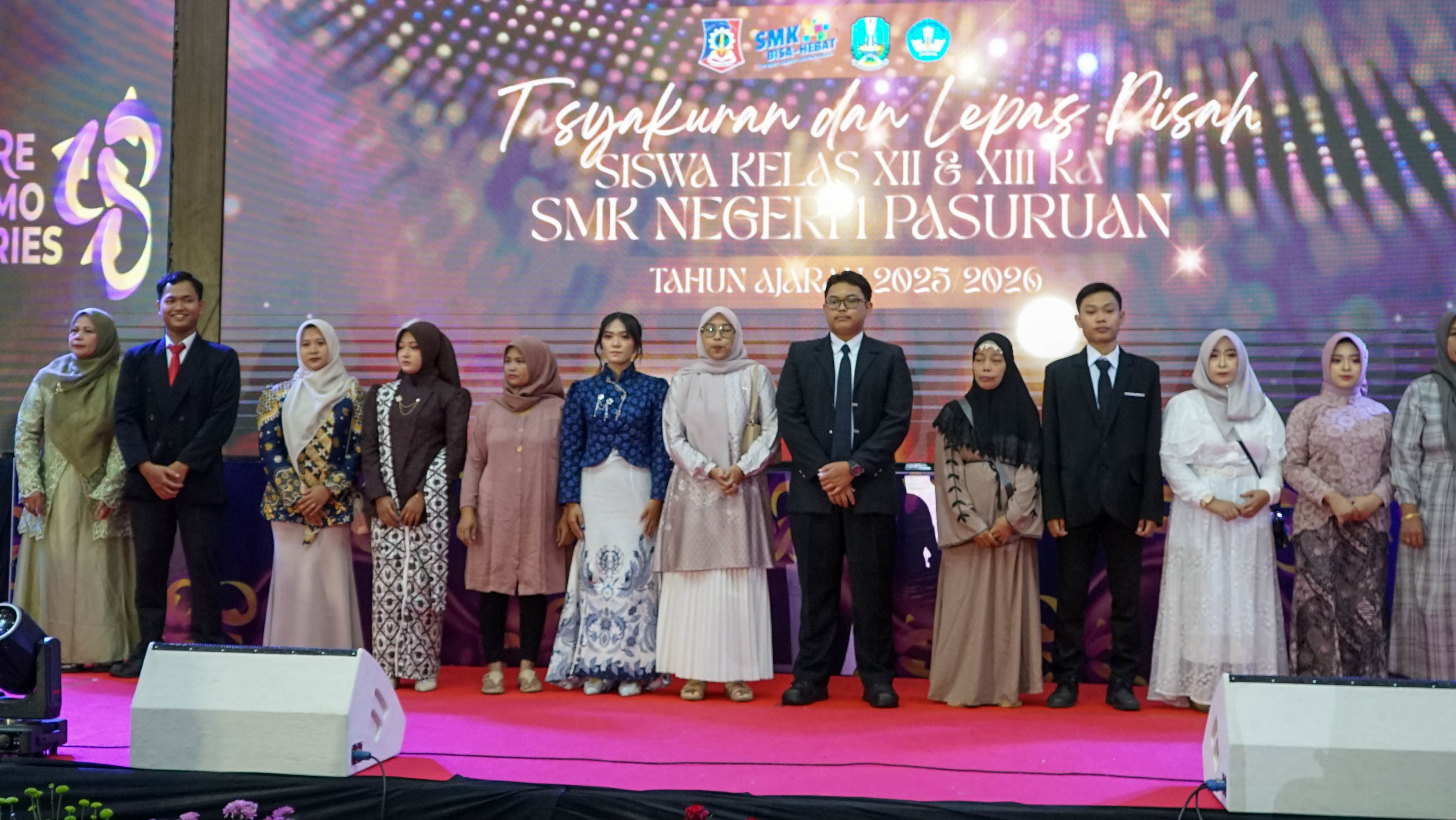 Tasyakuran dan Lepas Pisah Siswa Kelas XII & XII KA SMK NEGERI PASURUAN Tahun Ajaran 2025/2026