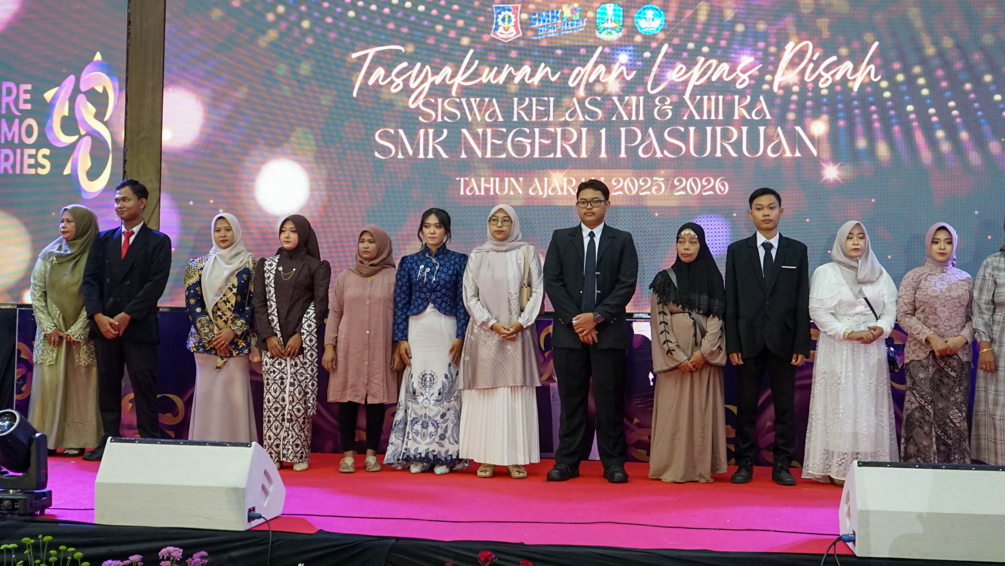 Tasyakuran dan Lepas Pisah Siswa Kelas XII & XII KA SMK NEGERI PASURUAN Tahun Ajaran 2025/2026