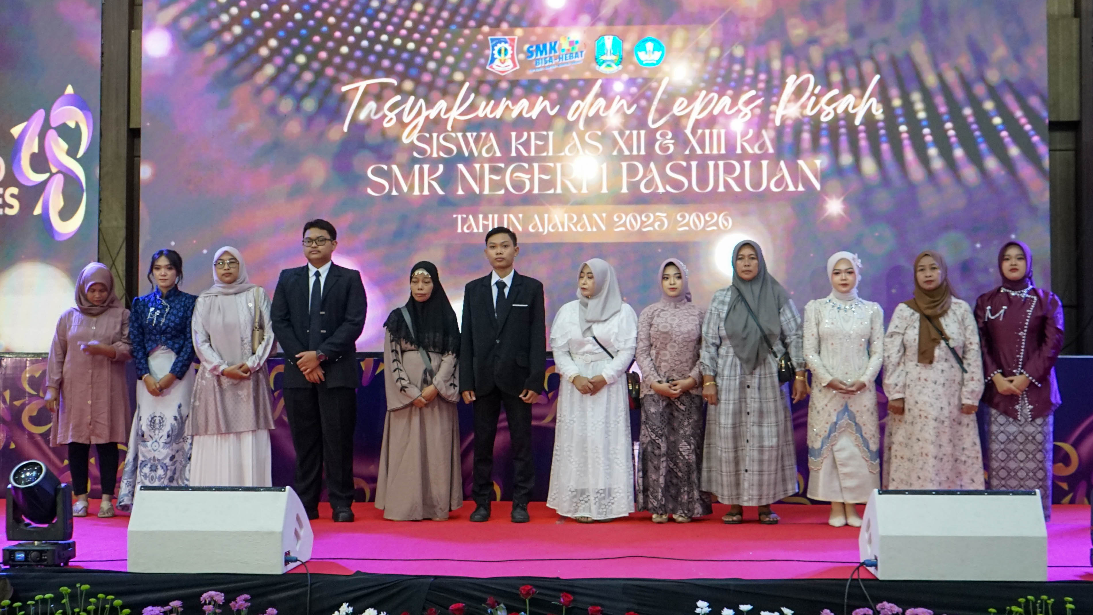 Tasyakuran dan Lepas Pisah Siswa Kelas XII & XII KA SMK NEGERI PASURUAN Tahun Ajaran 2025/2026